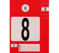 KS Tools Schlüsselanhänger-Set, 300 Stück rot - 500.8015