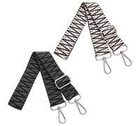 KSBBHDS 2 Stücke Twill -Gurte, Einfache Und Vielseitige Schultergurte, Beutelzubehör, Austauschbänder Mit Umhängetaschen.