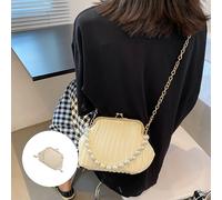 Ksikdeg Damen Abendtasche PU Umhängetasche Mit Abnehmbarem Riemen Für Hochzeit Party Abschlussball Perlenkette Clutches Geldbörsen Lederhandtaschen