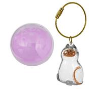 Ksikdeg Hängender Katzenhaar Sammler Schlüsselanhänger Kätzchen Förmiger Körper Charm Anhänger Zur Sofortigen Entsorgung Katzen Aufbewahrungsanhänger