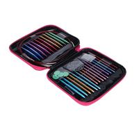 KSTE Rundstricknadeln Set, Stricknadeln Austauschbare Rundstricknadeln, Stricknadel 1 Satz austauschbares Aluminium Rundstricknadel-Sets for Leder Projekte, Haus- und Küchenzubehör.