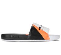 Kswiss Men's Slide SNDL X Mclaren,Wht/Black/Papaya,44,5EU