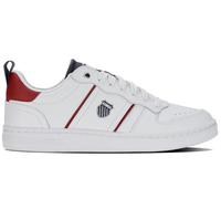 KSwiss Sneaker Lozan Match LTH (Glattleder) weiss/rot/peacoat Herren, Größe Euro (US) 42,5 (9,5)