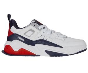 KSwiss Sneaker Techna Trainer (Leder) weiss/navyblau/rot Herren, Größe Euro (US) 44 (10,5)