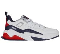 KSwiss Sneaker Techna Trainer (Leder) weiss/navyblau/rot Herren, Größe Euro (US) 44,5 (11)