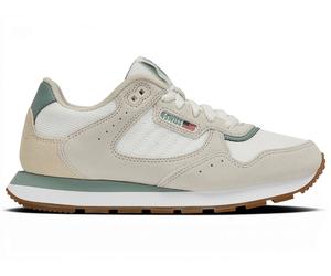 KSwiss Sneaker Vista Runner T weiss/beige/grün Damen, Größe Euro (US) 40 (8,5)