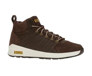 KSwiss Winterschuhe Sneaker Vista Trainer Mid (Leder) dunkelbraun/gold Herren, Größe Euro (US) 43 (10)