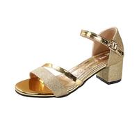 Kswlwccpp Damen Schuhe Mit Absatz: Weite H Offene Sexy Sandaletten Sandalen Bequem Strand Elegante Hackenschuhe Sommerschuhe Blockabsatz Slingback Absatzschuhe Sommer Schuhe