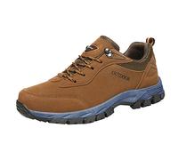 Kswlwccpp Outdoor Schuhe Herren, Breite Füße Wasserdicht Hiking Wanderschuhe Kletterschuhe rutschfeste Sommer Bergschuhe Trekkingschuhe Atmungsaktiv Größe 48 Leicht Und Breit Traillaufschuhe