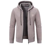 Kswlwccpp Trachten Janker Herren: Lang Sweatjacke Trachtenjanker Sportlich Atmungsaktiv Leicht Trachten Jacke Trachtenjacke Dünn Mit Reissverschluss Strick Strickjacke Cardigan