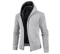 Kswlwccpp Trachtenjacke Herren Strick Leicht Elegant Trachten Jacke Trachtenjanker Dünn Sportlich Mit Reissverschluss Strickjacke Cardigan Lang Modern Atmungsaktiv Trachtenjacke Sweatjacke