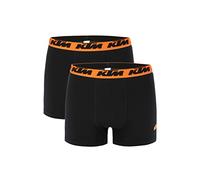 KTM Boxer Men Herren Boxershorts Pant Unterwäsche 10 er Pack, Farbe:Black2, Bekleidungsgröße:S