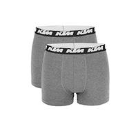 KTM by Freegun Boxershorts für Herren Unterwäsche Pant Men´s Boxer 2 er Pack, Farbe:Dark Grey, Bekleidungsgröße:XXL