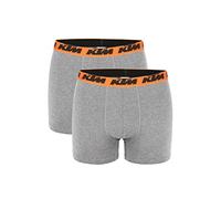 KTM Boxer Men Herren Boxershorts Pant Unterwäsche 4 er Multipack, Farbe:Dark Grey2, Bekleidungsgröße:M