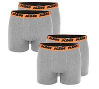 KTM Boxer Men Herren Boxershorts Pant Unterwäsche 6 er Pack, Farbe:Dark Grey2, Bekleidungsgröße:XL
