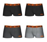KTM SHORTS 4PACK Herren Boxershorts, farbmix, größe M