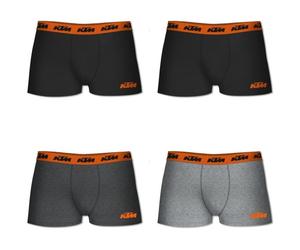 KTM SHORTS 4PACK Herren Boxershorts, farbmix, größe S