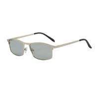 KTUCN Halbrahmen-Sonnenbrille für Herren, polarisiert, photochrom, für Nachtsicht beim Autofahren