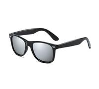 KTUCN Klassische polarisierte Sonnenbrille, Retro-Sonnenbrille in Schwarz, modisch für Damen und Herren, Sommer.