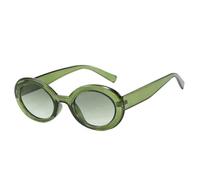 KTUCN Modische ovale Sonnenbrille für Damen und Herren im Vintage-Stil, UV-Schutzbrille für Outdoor-Aktivitäten