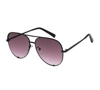 KTUCN Modische, übergroße Metall-Sonnenbrille für Damen und Herren, trendiger Vintage-Stil, klassisch, ideal fü