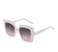 KTUCN Oversize-Sonnenbrille für Damen, Punk-Stil, große Fassung, Herren-Outdoor-Sonnenbrille für Sommer und Rei
