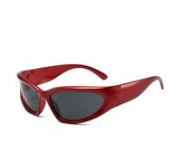 KTUCN Punk-Sportsonnenbrillen für Damen und Herren, modische Vintage-Sonnenbrillen, Brillen mit Schutzbrillen-Optik