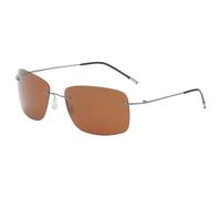 KTUCN Rahmenlose, polarisierte Titan-Sonnenbrille für Autofahrer, Nachtsichtbrille, faltbar, ultragroß