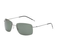 KTUCN Rahmenlose, polarisierte Titan-Sonnenbrille für Autofahrer, Nachtsichtbrille, faltbar, ultragroß