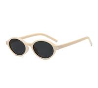 KTUCN Retro-Sonnenbrille im klassischen Stil mit kleinem, ovalem Rahmen für Damen und Herren, geeignet für Outd