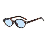 KTUCN Retro-Sonnenbrille im klassischen Stil mit kleinem, ovalem Rahmen für Damen und Herren, geeignet für Outd