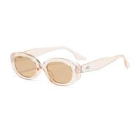 KTUCN Schutzbrille, farbenfrohe ovale Sonnenbrille für Damen und Herren, modische Reise-Sonnenbrille, UV400, Ch