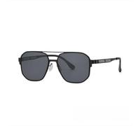 KTUCN Sommerliche modische polarisierte Sonnenbrille mit Metallrahmen für Herren, UV400-Schutz, Outdoor-Sonnenbrille zum Autof