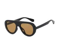 KTUCN Übergroße ovale Damen-Sonnenbrille, trendige Vintage-Sonnenbrille, klassische Herren-Sonnenbrille, Fahrbr