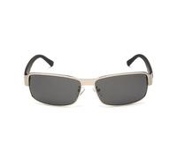 KTUCN Vintage-Sonnenbrille im rechteckigen Design für Herren, polarisierte Gläser, Fahrbrille, silberfarben, C4, wie abgebilde