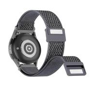 KUBFDL Nylon Uhrenarmband 20mm Elastisch Armband mit Magnetisch Verschluss für Damen Herren Schnellverschluss Ersatzarmband Verstellbares Atmungsaktive Gewebtes Sport Uhrenarmbänder
