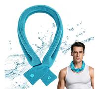 Kühlendes Halstuch, kühlendes Handtuch mit Druckknopf | Ice Neck Mesh Mikrofaser Wiederverwendbar Schnelltrocknend für Fitness und Sport Outdoor