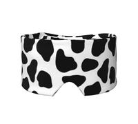 Kuh-Druck, Vollständige Augenabdeckungen, lichtblockierende Augenmaske, Schlafaugen- und Ohrenschützer