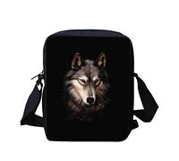 Kuiaobaty Damen-Umhängetasche, Mini-Umhängetasche, Handy-Umhängetasche, kleine Umhängetasche für Damen, wolf