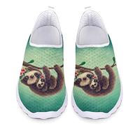Kuiaobaty Fashion Loafers Tree Sloth Baby Print Mode Laufschuhe Damen Wanderschuh Indoor Outdoor Comfort Clog Schuh