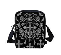 Kuiaobaty Umhängetasche für Damen, Jungen, Mädchen, kleine Schultertasche, Kuriertasche, Handytasche, Mini-Tasche für Reisen, Einkaufen, Cross Roses
