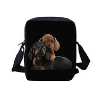 Kuiaobaty Umhängetasche für Damen, kleine Kuriertasche für Mädchen, Teenager, Handytasche, Damen, mit Riemen, Schultertasche, Dackel