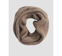 Kujten Come Schlauchschal Aus Kaschmir Ak1037-57 Braun UNI