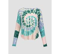 Kujten Mela Sunny Kaschmirpullover Für Damen F2039-232 Mehrfarbig;Blau;Print S;M