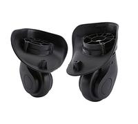 Kukyller 2PCS Gepäck Koffer Ersatz, Mute Koffer Gepäck Ersatzräder Gummi Rollen Reparatur Kits