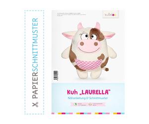 Kullaloo Kuscheltier Kuh LAURELLA 2 versch. Größen (Nähanleitung)
