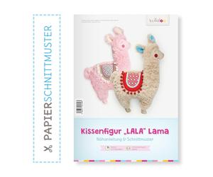 Kullaloo Print-Book Kissenfigur "LALA" Lama (Nähanleitung + Schnittmuster)