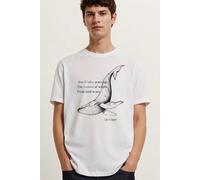 Kultgut Artdesign - Biofair - Light Oversize Shirt / Life is bigger weiß L