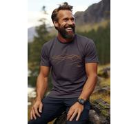 Kultgut Artdesign - Biofair Shirt / Bergwelt vintagegrey XS