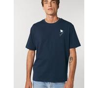 Kultgut Biofair - Reine Biobaumwolle /Shirt- Little Shark dunkelblau S